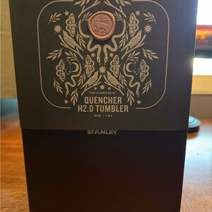 Halloween 2025 Special Edition Stanley Black Tumbler in original packaging.